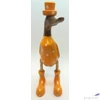 Kép 12/13 - Fa dekor faragott kacsa figura kézzel festett faragott fa dekor figura több féle közepes méretű 30cm