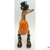 Kép 13/13 - Fa dekor faragott kacsa figura kézzel festett faragott fa dekor figura több féle közepes méretű 30cm