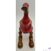Kép 3/13 - Fa dekor faragott kacsa figura kézzel festett faragott fa dekor figura több féle közepes méretű 30cm