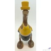Kép 6/13 - Fa dekor faragott kacsa figura kézzel festett faragott fa dekor figura több féle közepes méretű 30cm