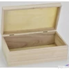Kép 2/2 - Fa doboz mágneses natúr 23x12,5x8cm-es csatos zárral GRAVÍROZHATÓ! CRL3258