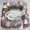 Kép 3/5 - Fa figura hókristály fehér 5, 5cmx3mm 25db/cs