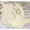 Kép 1/2 - Fa figura Mikulásfej több elemes - 16x25cm