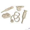 Kép 1/2 - Fa figura orvosi szett orvosi szett 9cmx3mm 5db/cs
