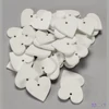 Fa figura szív fehér 3cmx3mm 40db/cs