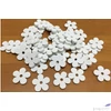 Kép 2/2 - Fa figura virágok fehér 2, 5cmx3mm 50db/cs