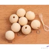 Kép 2/3 - Fa golyó 18mm 8db/csomag