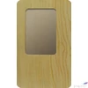 Kép 1/2 - Fa képkeret 25x18cm 10x15 képhellyel gravírozható képkeret 