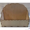 Kép 1/2 - Fa tárolódoboz hullámos szélű - 9, 5x23cm