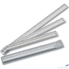 Kép 1/2 - Faber-Castell vonalzó 40cm-es aluminiu ezüst színű, 1oldalas mérce fém fémvonalzó F23040