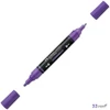 Faber-Castell akril filctoll Kétvégű MULTIMARK 136 levendula 185936