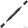 Faber-Castell akril filctoll Kétvégű MULTIMARK 299 fényes fekete 185998