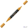 Faber-Castell akril filctoll Kétvégű MULTIMARK 309 világos narancs 185909