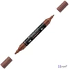 Faber-Castell akril filctoll Kétvégű MULTIMARK 378 gesztenyebarna 185979