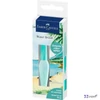 Faber-Castell Ecset vízadagolóval M-es heggyel türkiz színben 185107
