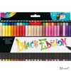 Faber-Castell filctollkészlet 50db-os, Black Edition fekete test tartóval
