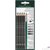 Kép 2/2 - Faber-Castell grafitceruza Akvarell grafitceruza 5db + ecset. 117897