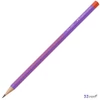 Faber-Castell Grafitceruza háromszögletű GRIP 2001 B lila-piros testszín 117005