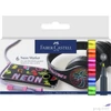 Kép 1/2 - Faber-Castell művész filctoll AG, Creative Studio 6db-os készlet Neon 1,5mm hegyvastagság