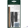 Kép 1/2 - Faber-Castell szénceruza Pitt faszén készlet 10db blister. AG-Pitt 112996
