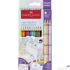 Kép 1/4 - Faber-Castell színes ceruza 10+3Db-Os Grip Unikornis 2023