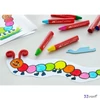 Faber-Castell zsírkréta 24db háromszögletű Jumbo (6 neon szín) prémium minőségű termék 120034