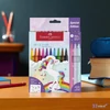 Faber Castell filctoll készlet 10+3db-os kastélyos UNIKORNIS 2024 10db alapszín + 3db csillámos FC554213