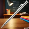 Kép 3/3 - Faber Castell golyóstoll GVFC Classic Silver ezüst bevonatú csavar mechanikával