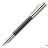Kép 1/2 - Faber Castell golyóstoll GVFC Guilloche Ciselé  ródium bevonatú antracit csavar mechanikával