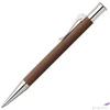 Kép 1/2 - Faber Castell golyóstoll GVFC Guilloche ródium bevonatú konyak színű csavar mechanikával