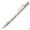 Kép 2/2 - Faber Castell golyóstoll KÉK T GVFC Classic Anello platina bevonatú elefántcsont csavar mechanikával 145690