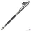 Kép 1/2 - Faber Castell grafitceruza GVFC Perfect finom bordázatú platina bevonatú rövid B (radíros,kupakkal)