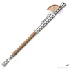 Kép 1/2 - Faber Castell grafitceruza GVFC Perfect finom bordázatú platina bevonatú rövid B barna(radíros,kupakkal)
