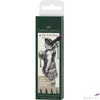 Kép 1/2 - Faber Castell művész filctoll 4db-os PITT 199 fekete (1,5mm;C;B;FM)