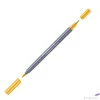 Kép 1/2 - Faber Castell művész filctoll AG-Kétvégű aquarell filctoll közép krómsárga 208 Goldfaber Aqua