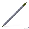 Kép 1/2 - Faber Castell művész filctoll AG-Kétvégű aquarell filctoll átlátszatlan krómzöld 174 Goldfaber Aqua