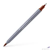 Kép 1/2 - Faber Castell művész filctoll AG-Kétvégű aquarell filctoll égetett okker 187 Goldfaber Aqua