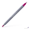 Kép 1/2 - Faber Castell művész filctoll AG-Kétvégű aquarell filctoll lilás rózsaszín 125 Goldfaber Aqua