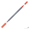 Kép 1/2 - Faber Castell művész filctoll AG-Kétvégű aquarell filctoll sötét kadmium narancs 115 Goldfaber Aqua