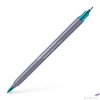 Kép 1/2 - Faber Castell művész filctoll AG-Kétvégű aquarell filctoll világos kobalt türkiz 154 Goldfaber Aqua