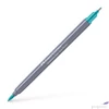 Kép 1/2 - Faber Castell művész filctoll AG-Kétvégű aquarell filctoll világos kobalt zöld 356 Goldfaber Aqua