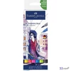 Faber Castell művész filctoll AG-Kétvégű aquarell filctoll 6db-os Goldfaber Aqua 164606