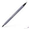 Kép 1/2 - Faber Castell művész filctoll AG-Kétvégű aquarell filctoll fekete Goldfaber Aqua