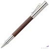 Kép 1/2 - Faber Castell rollertoll GVFC Guilloche ródium bevonatú konyak színű