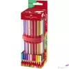 Kép 2/3 - Faber Castell színes ceruza 18db-os GRIP tekercses tolltartóban hegyezővel