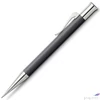 Kép 1/2 - Faber Castell töltőceruza GVFC Guilloche Ciselé ródium bevonatú antracit csavar mechanikával
