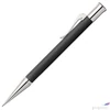 Kép 1/2 - Faber Castell töltőceruza GVFC Guilloche ródium bevonatú fekete csavar mechanikával
