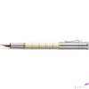 Kép 2/3 - Faber Castell töltőtoll GVFC Classic Anello platina bevonatú elefántcsont F 145671