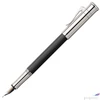 Kép 1/2 - Faber Castell töltőtoll GVFC Classic Ebony platina bevonatú ébenfa F