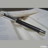 Kép 3/5 - Faber Castell töltőtoll GVFC Guilloche Chevron ródium bevonatú M-es heggyel 146600